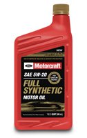 Motorcraft Full Synthetic Motor Oil XO-5W20-QFS 12 Qt Case