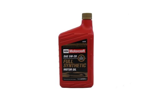 Ford Genuine XO-5W20-QFS SAE 5W-20 Full Synthetic Motor Oil - 1 Quart Bottle