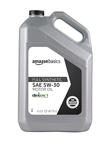 Amazon Basics Full Synthetic Motor Oil - 5W-30 - 5 Quart