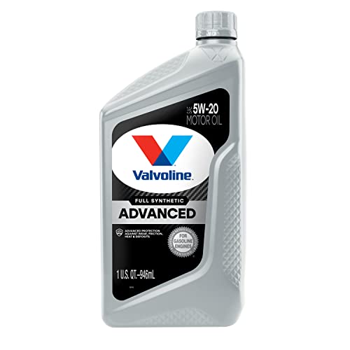 Valvoline Advanced Full Synthetic SAE 5W-20 Motor Oil 1 QT