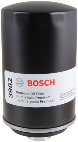 BOSCH 3982 Premium Oil Filter with FILTECH Filtration Technology - Compatible with Select Audi A3, A4, allroad, A5, A6, Q3, Q5, TT; Volkswagen Beetle, CC, Eos, GTI, Jetta, Passat, Tiguan + More