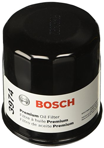 BOSCH 3974 Premium Oil Filter With FILTECH Filtration Technology - Compatible With Select Subaru Baja, Crosstrek, Forester, Impreza, Legacy, Outback, WRX, WRX STI