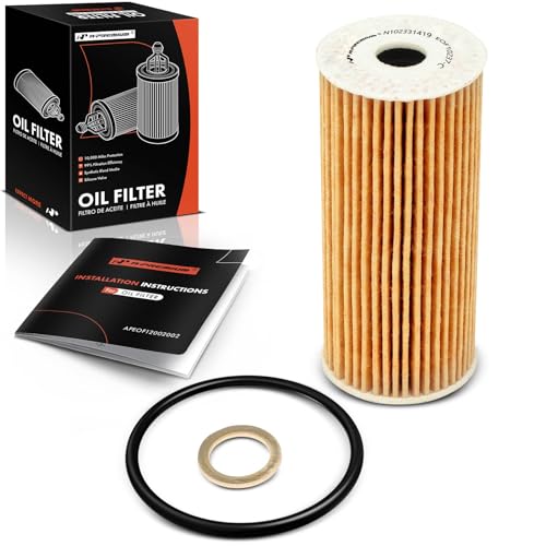 A-Premium 10K Miles Protection Oil Filter Compatible with Kia Stinger 2018-2023, K900 2019-2020 & Genesis G80 2018-2020, G70 2019-2023, G90 2017-2022, Replace# L39175, 263203LTA0