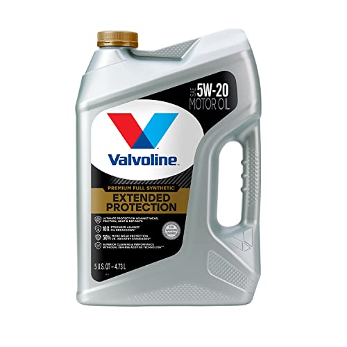 Valvoline Extended Protection Full Synthetic Motor Oil SAE 5W-20 5 QT