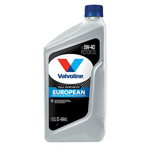 Valvoline European Vehicle Full Synthetic SAE 5W-40 Motor Oil 1 QT