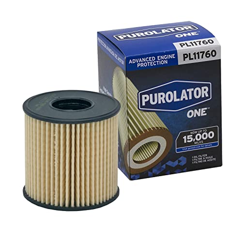 Purolator PL11760 PurolatorONE Advanced Engine Protection Cartridge Oil Filter Compatible With Select Hyundai Elantra, Kona, Sonata