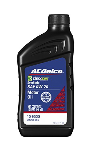 ACDelco 10-9232 0W-20 Synthetic Motor Oil - 1 qt