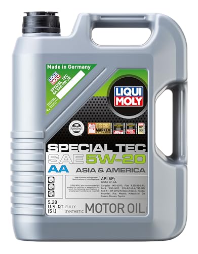 LIQUI MOLY Special Tec AA SAE 5W-20 | 5 L | Synthesis technology motor oil | SKU: 2259