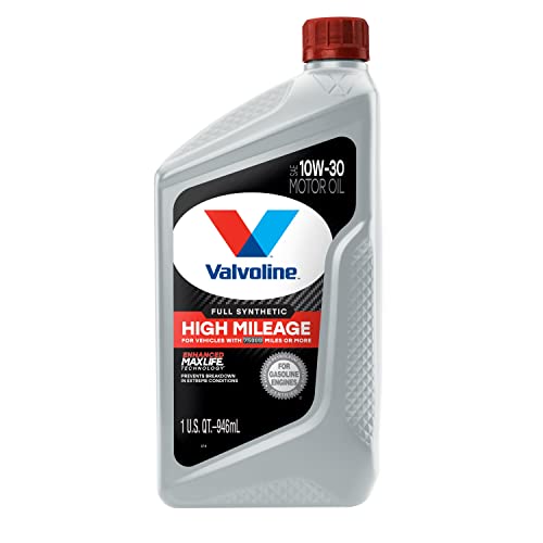 Valvoline Full Synthetic High Mileage with MaxLife Technology SAE 10W-30 Motor Oil 1 QT