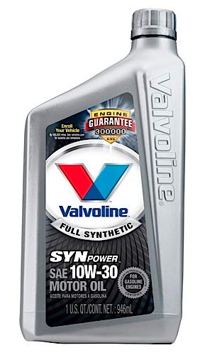 Valvoline Motor Oil, Full Synthetic, 32 Oz, 10W-30