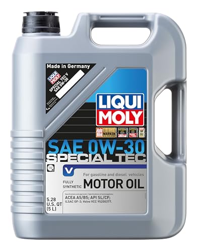 LIQUI Moly Special Tec V SAE 0W-30 | 5 L | Synthesis Technology Motor Oil | SKU: 20204
