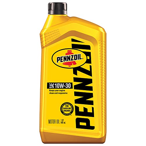 Pennzoil Conventional 10W-30 Motor Oil (1-Quart, Single)