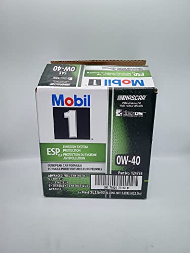 Mobil 1 ESP X3 0W-40 Motor Oil (6 Quarts)