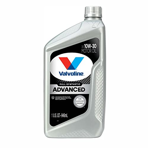 Valvoline Advanced Full Synthetic SAE 10W-30 Motor Oil 1 QT