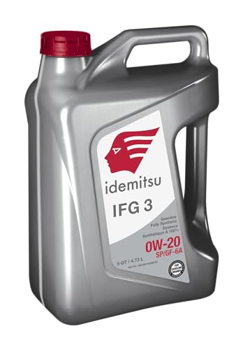 IDEMITSU IFG3 0W-20 SP/GF-6A Motor Oil (5 Quart)