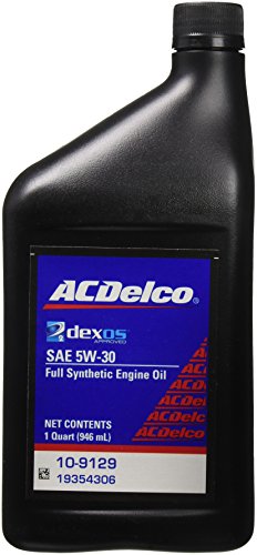 ACDelco GM Original Equipment 10-9129 dexos2™ Full Synthetic 5W-30 Motor Oil - 1 qt (Pack of 12)
