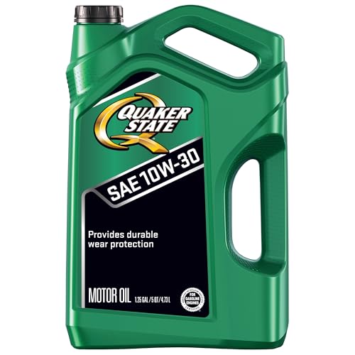 Quaker State 10W-30 Gasoline Engine Oil, 5 Quart