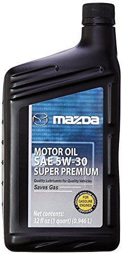 Genuine Mazda Accessories (0000-77-5W30-QT) SAE 5W-30 Super Premium Motor Oil - 1 Quart
