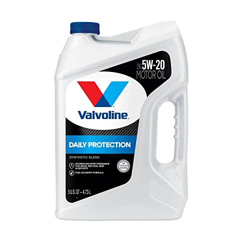 Valvoline Daily Protection SAE 5W-20 Synthetic Blend Motor Oil 5 QT (Packaging May Vary)
