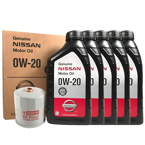 Genuine Nissan 0W-20 Oil Change Kit 15208-65F0E