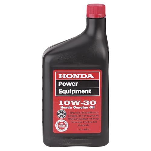 Honda Power Equipment 10W-30 Motor Oil, 1-Qt. Bottle