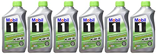 Mobil 1 0W-30 (Advanced Fuel Economy) Synthetic Motor Oil - 1 Quart (Pack of 6)
