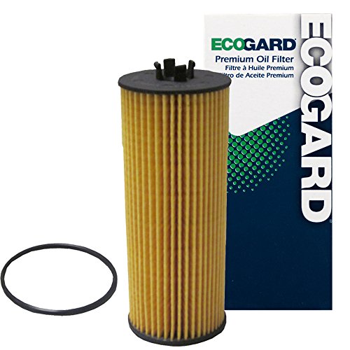 ECOGARD X10186 Premium Cartridge Engine Oil Filter for Conventional Oil Fits Mercedes-Benz S550 4.7L 2014-2017, C300 3.5L 2013-2014, GL450 3.0L 2015, G63 AMG 5.5L 2013-2018, G550 4.0L 2016-2021