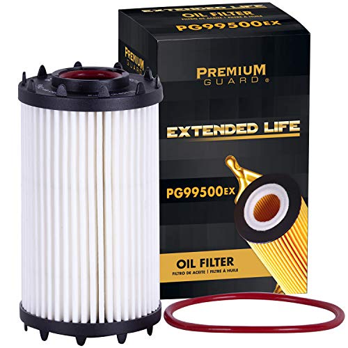 PG99500EX Extended Life Oil Filter up to 10,000 Miles | Fits 2023-19 Porsche Cayenne, Macan, Panamera, 2023-19 Audi Q8, Q7, SQ5, S5, S4, A6 Quattro, S5 Sportback, RS5, A7 Sportback, A8 Quattro, SQ7