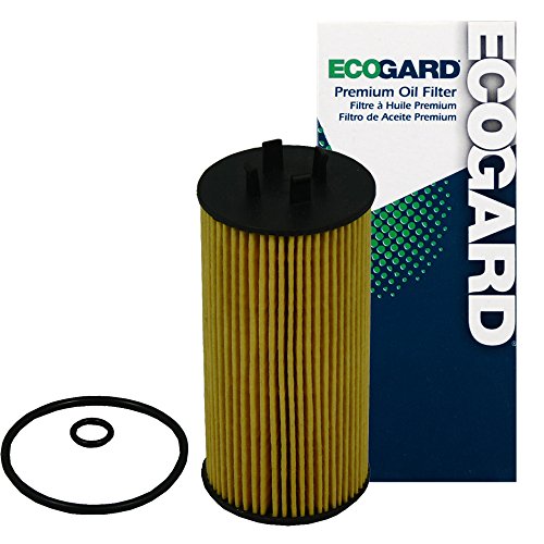 ECOGARD X5476 Premium Cartridge Engine Oil Filter for Conventional Oil Fits Cadillac CTS 3.2L 2003-2004