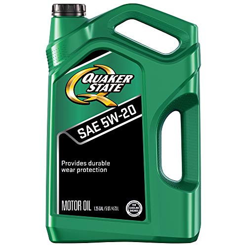 Quaker State 550044965 Motor Oil, Synthetic Blend 5W-20 (5-Quart, Single Pack)