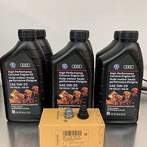 0W20 Volkswagen OEM Oil Change Kit For Volkswagen