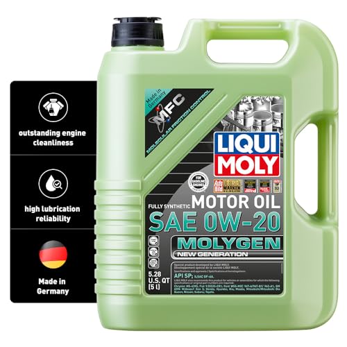 Liqui Moly Molygen New Generation SAE 0W-20 |Full Synthetic Motor Oil | 5 Liter | SKU: 20438