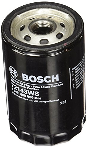 BOSCH 72143WS Workshop Engine Oil Filter - Compatible with Select Chrysler, Dodge, Ford, Jaguar, Jeep, Mazda, Mercury, MG, Mitsubishi, Lincoln