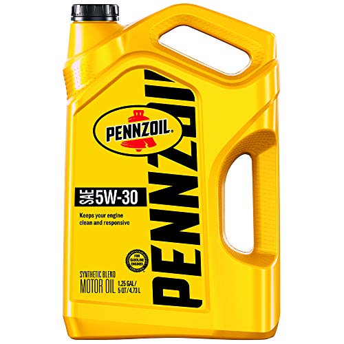Pennzoil Synthetic Blend 5W-30 Motor Oil (5-Quart, Single)