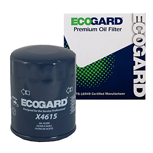 ECOGARD X4615 Premium Spin-On Engine Oil Filter for Conventional Oil Fits Subaru Forester 2.5L 2004-2021, Outback 2.5L 2005-2022, Crosstrek 2.0L 2016-2021, Impreza 2.0L 2004-2021